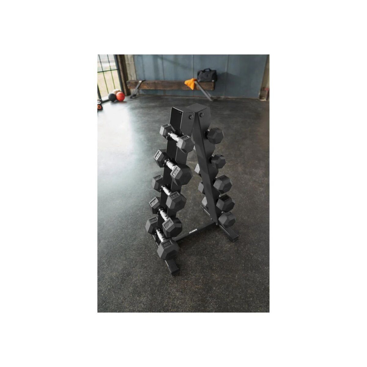 Haltère hexagonal CRIVIT 12,5 kg