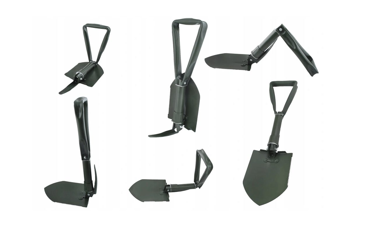 Multifunctionele schep Opvouwbare spade Militaire schop Bijlzaag Outdoor Camping