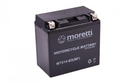 BATTERIE GEL MORETTI MTX14-BS 14 Ah – Réf. HT-47078