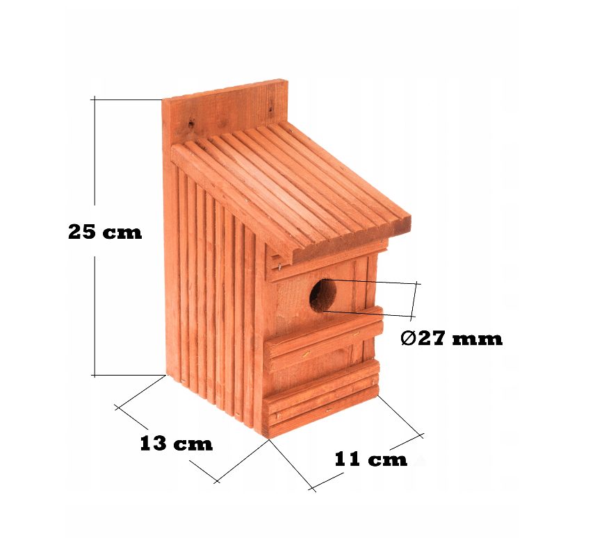 10x HANDMADE unique nesting box - birdhouse - nesting box - bird feeder