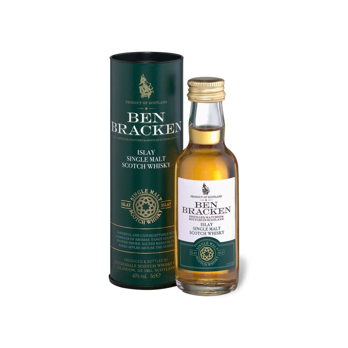 Ben Bracken Single Malt Scotch Whiskey Mini Pack 40% Vol 3 x 0.05 l