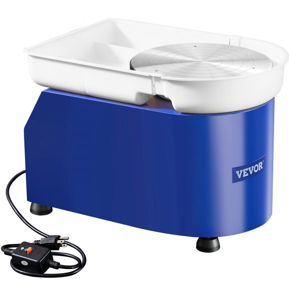 Pottery Wheel Ceramic Wheel 450W Electric Pottery Wheel 28cm 300RPM Pottery Wheel with Pedal and Apron Forming Machine Suitable for Beginners and Enthusiasts