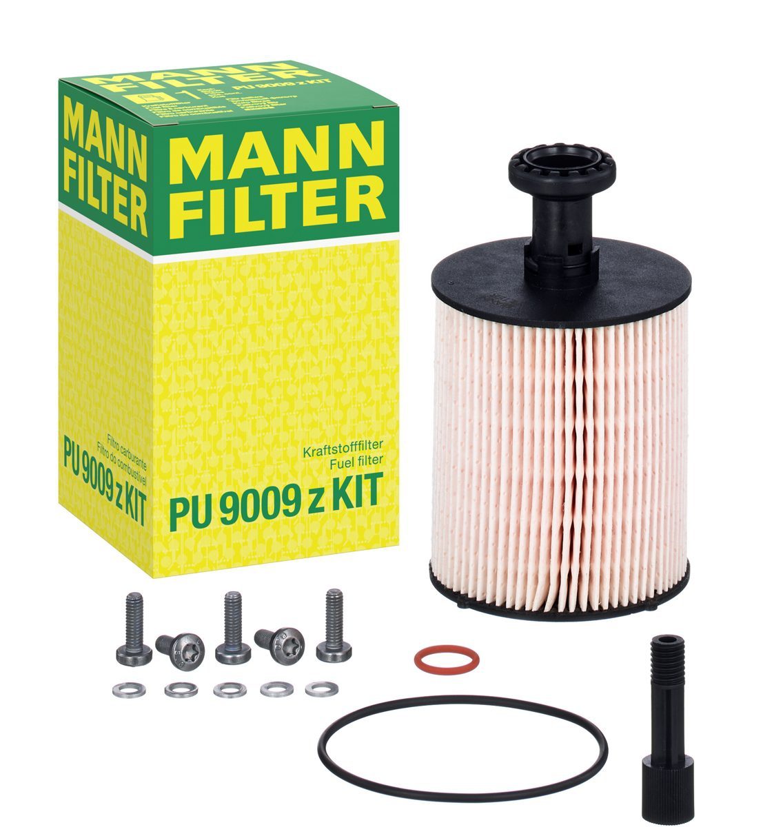 MANN Filter MANN Pu 9009 mit Kraftstofffiltersatz