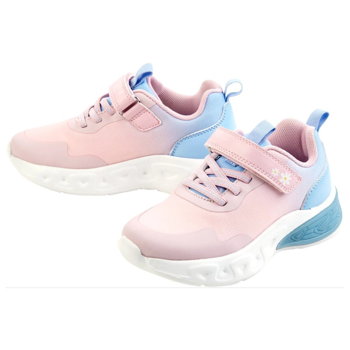 Lupilu® Kinder Blinkschuhe, 26, rosa/blau