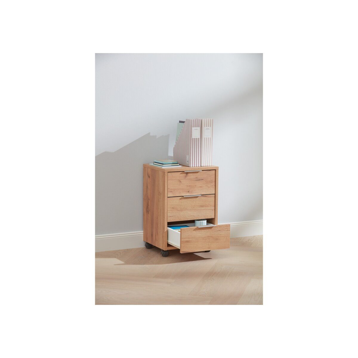 LIVARNO HOME Rollcontainer »Verona«, in hochwertiger Wotan-Eiche-Nachbildung