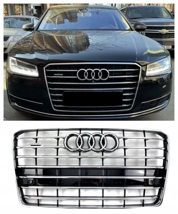 AUDI-grill AUDI A8 D4 LIFT 2014-2017 QUATTRO 4H0853651AA T94