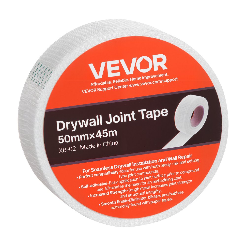 Fugenband, 50 mm B x 45 m L, 36 Rollen, selbstklebendes Glasfaser-Trockenbau-Reparaturband, Gewebeband für Reparatur- und Spachtelarbeiten für eine glatte, ebene Wandoberfläche Fugenband, 50 mm B x 45 m L, 36 Rollen, selbstklebendes Glasfaser-Trockenbau-Reparaturband, Gewebeband für Reparatur- und Spachtelarbeiten für eine glatte, ebene Wandoberfläche