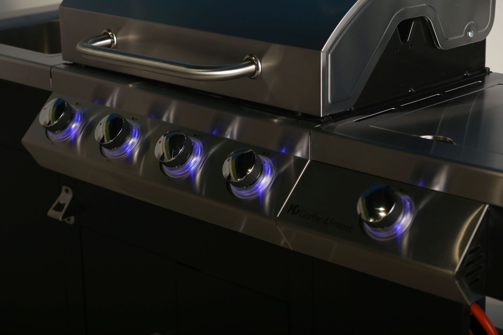 Gasgrill BBQ Grillwagen Küchengrill Küche Gartengrill Außenküche Außenküche Küchenwagen Spüle