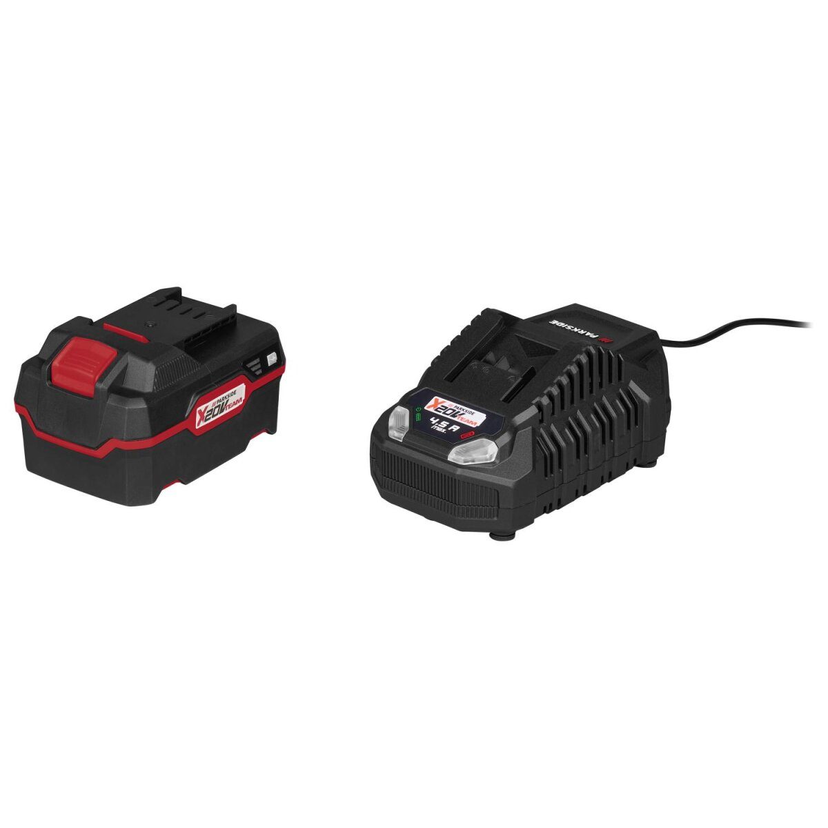 PARKSIDE® 20 V cordless impact wrench starter set “PASSK 20-Li C4”, with battery and charger