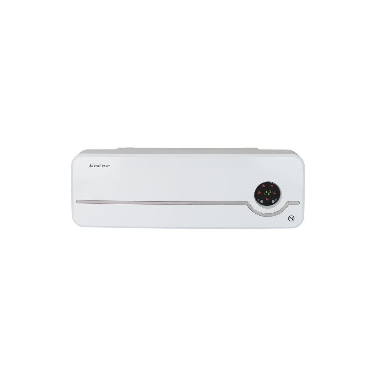 SILVERCREST® Keramik-Wandheizlüfter, digitaler Thermostat mit Fernbedienung »SKWH 2000«