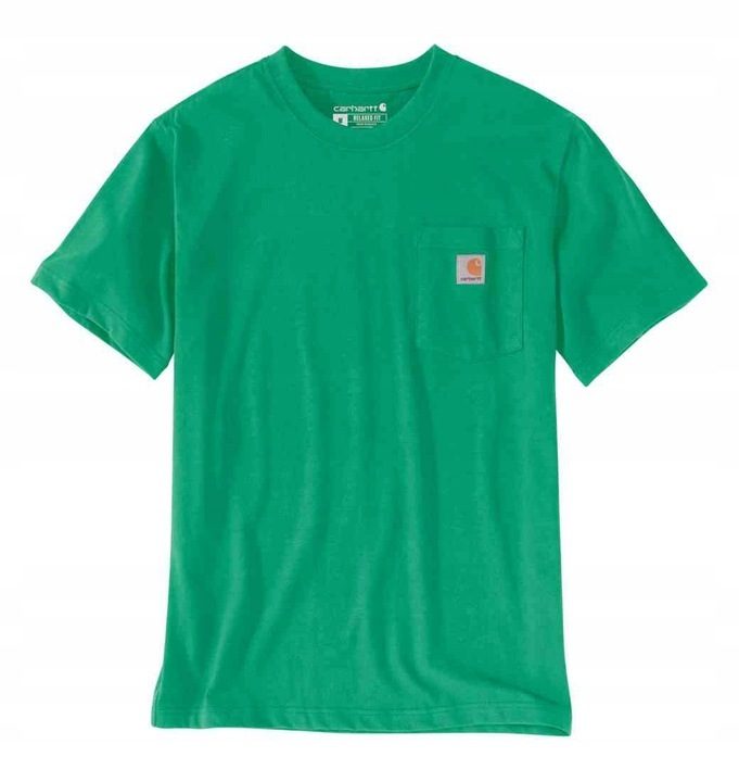 Carhartt Men's T-Shirt Workwear Work Short Sleeve Shirt Heavyweight Pocket Carbon