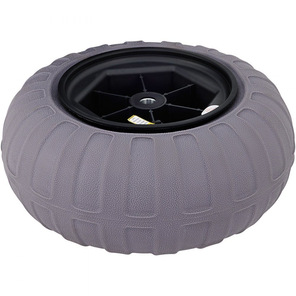 16" ballonwielen banden, TPU strandwielen, vervangende ballonzandbanden, 80kg laadvermogen, 2-3 PSI lage druk voor kajakkar, kanowagen, strandwagen, tuinwagen, viskar - 2 stuks
