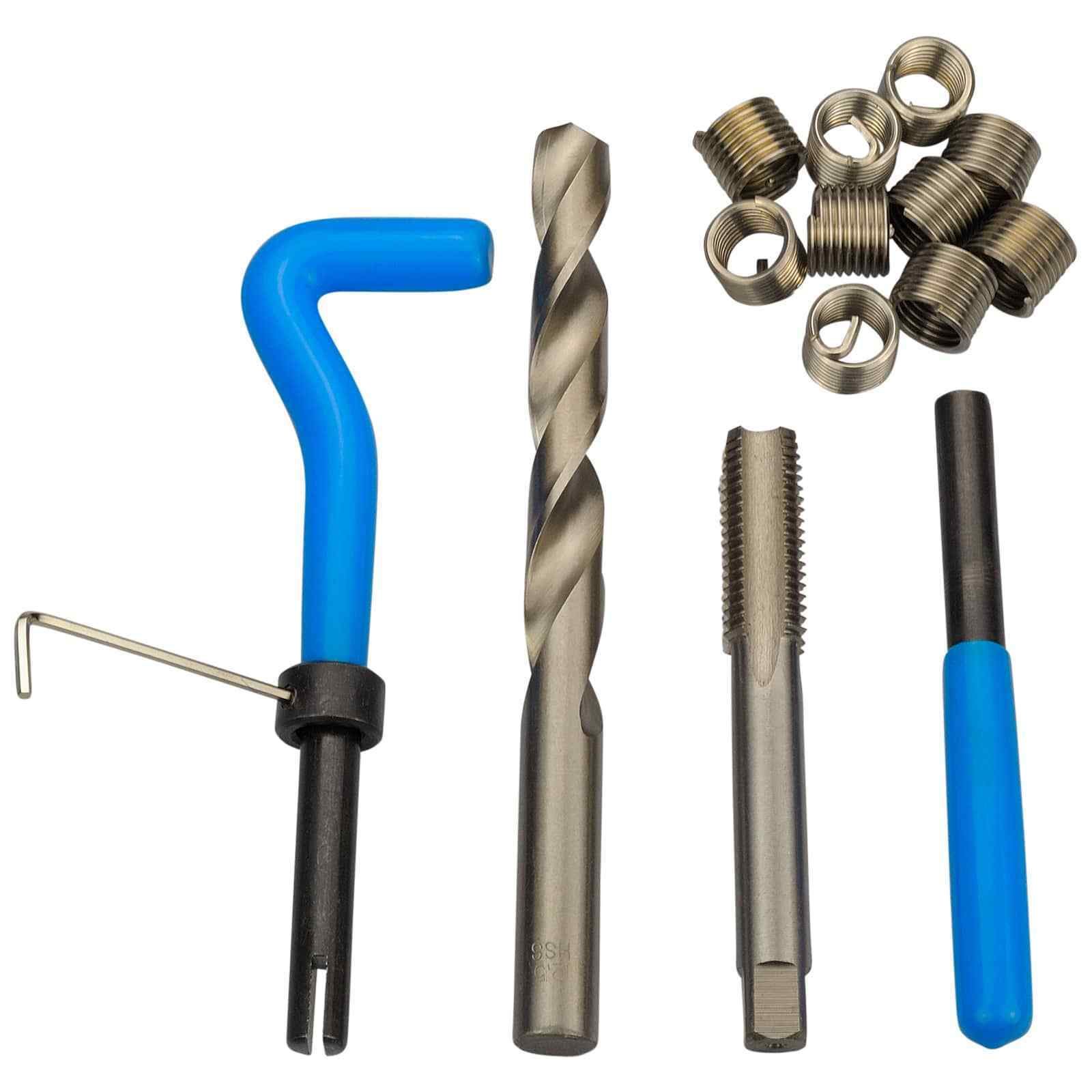 Thread repair tool 131 pieces. M5-M12 tap set