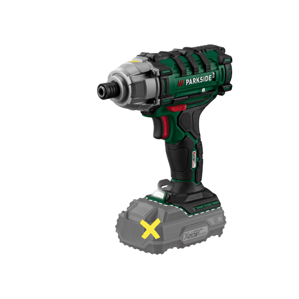PARKSIDE® 20V Akku-Schlagschrauber »PDSSA 20-Li B2«, ohne Akku und Ladegerät