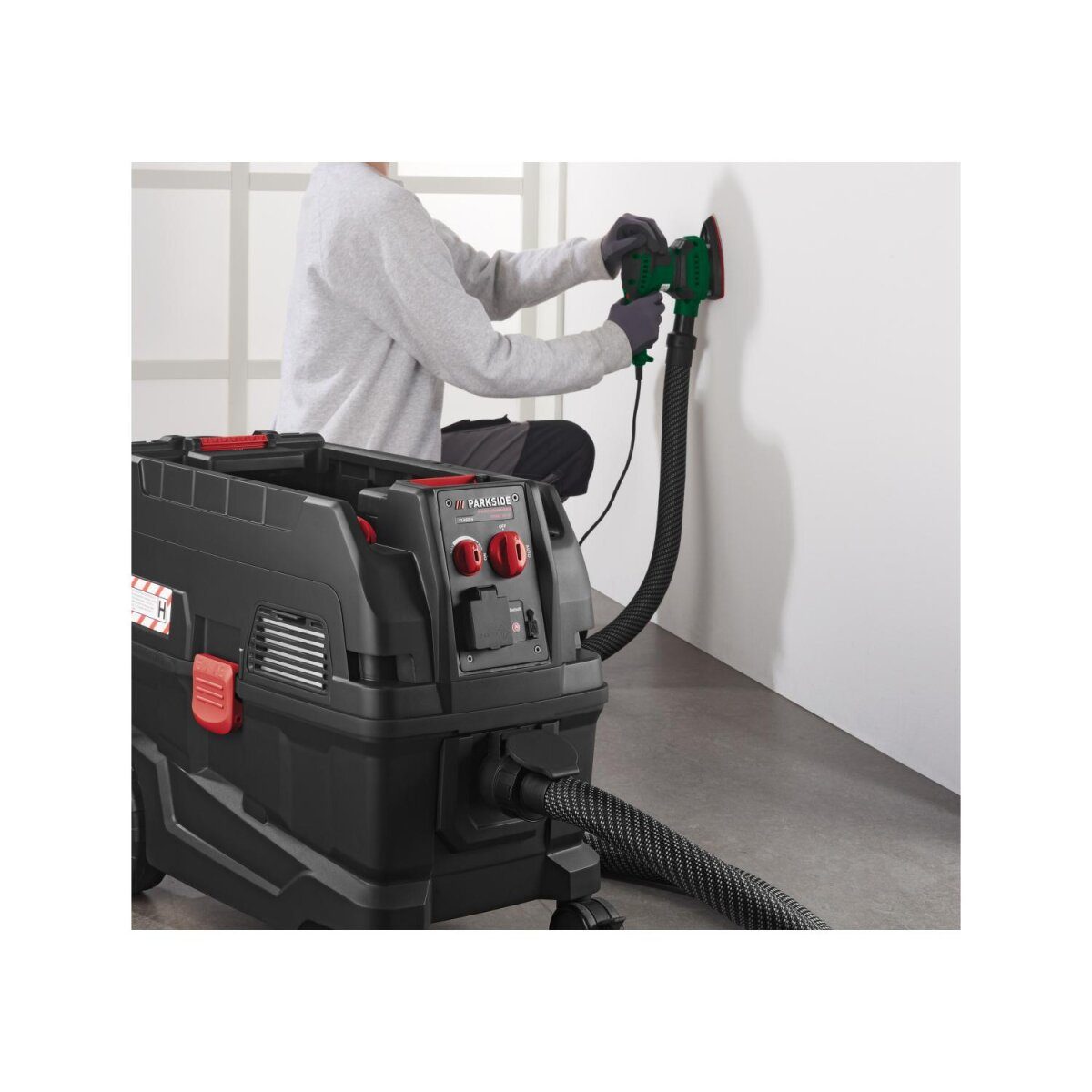 PARKSIDE PERFORMANCE® workshop vacuum cleaner »PPWD 30 B2« with 3-in-1 floor nozzle, 1300 W