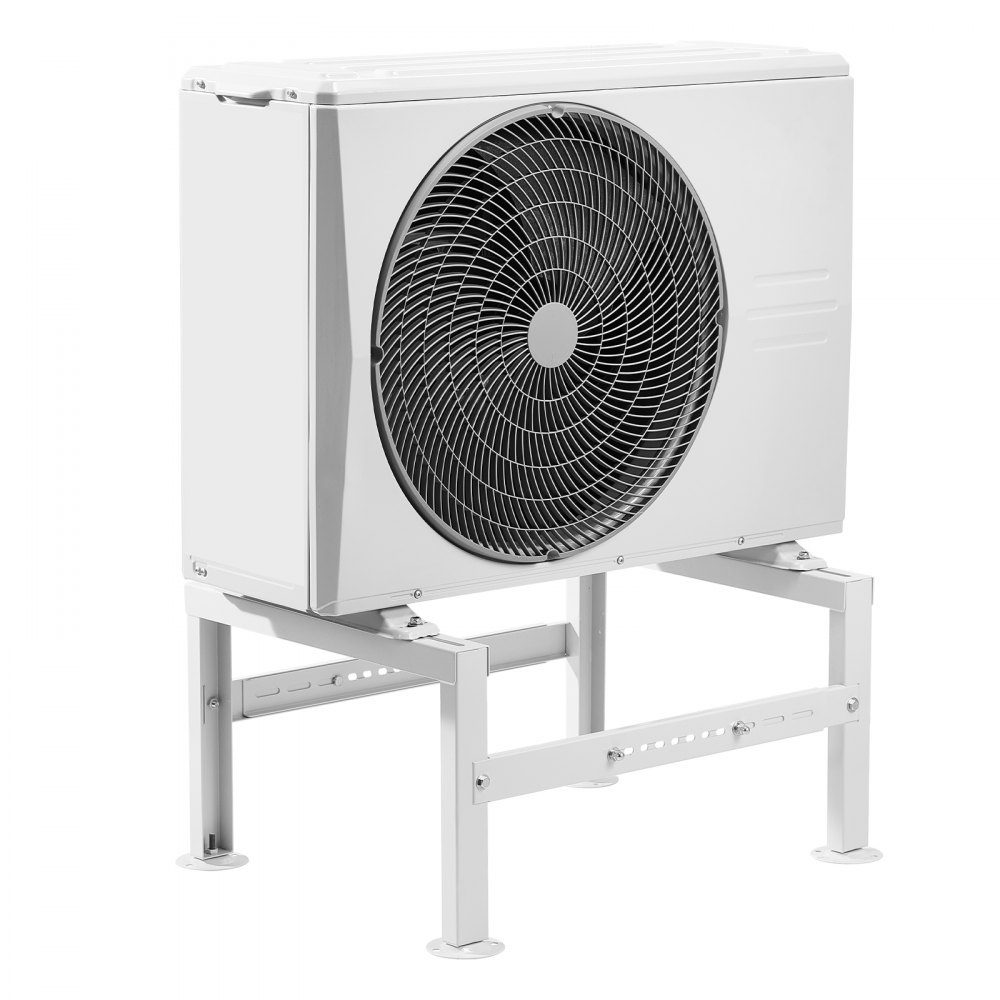 Air Conditioner Floor Stand, Anti-Vibration Mini Split Stand for 9000-60000 BTU Ductless Air Conditioner Heat Pumps, Floor Mount AC Base Bracket with Max 350kg Load Capacity