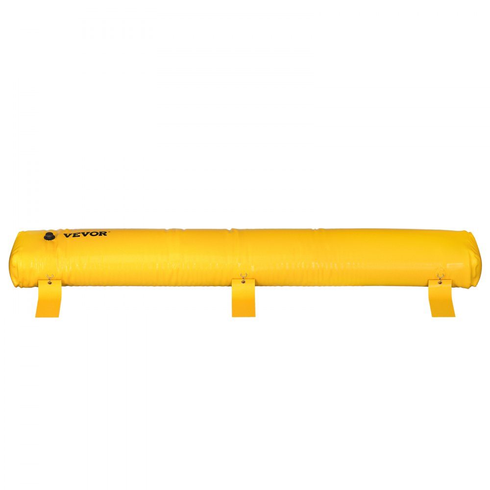 Flood Bags, Reusable PVC Water Drain Pipes, Lightweight, with Excellent Waterproof Effect, Used for Doors, Garages, Yellow