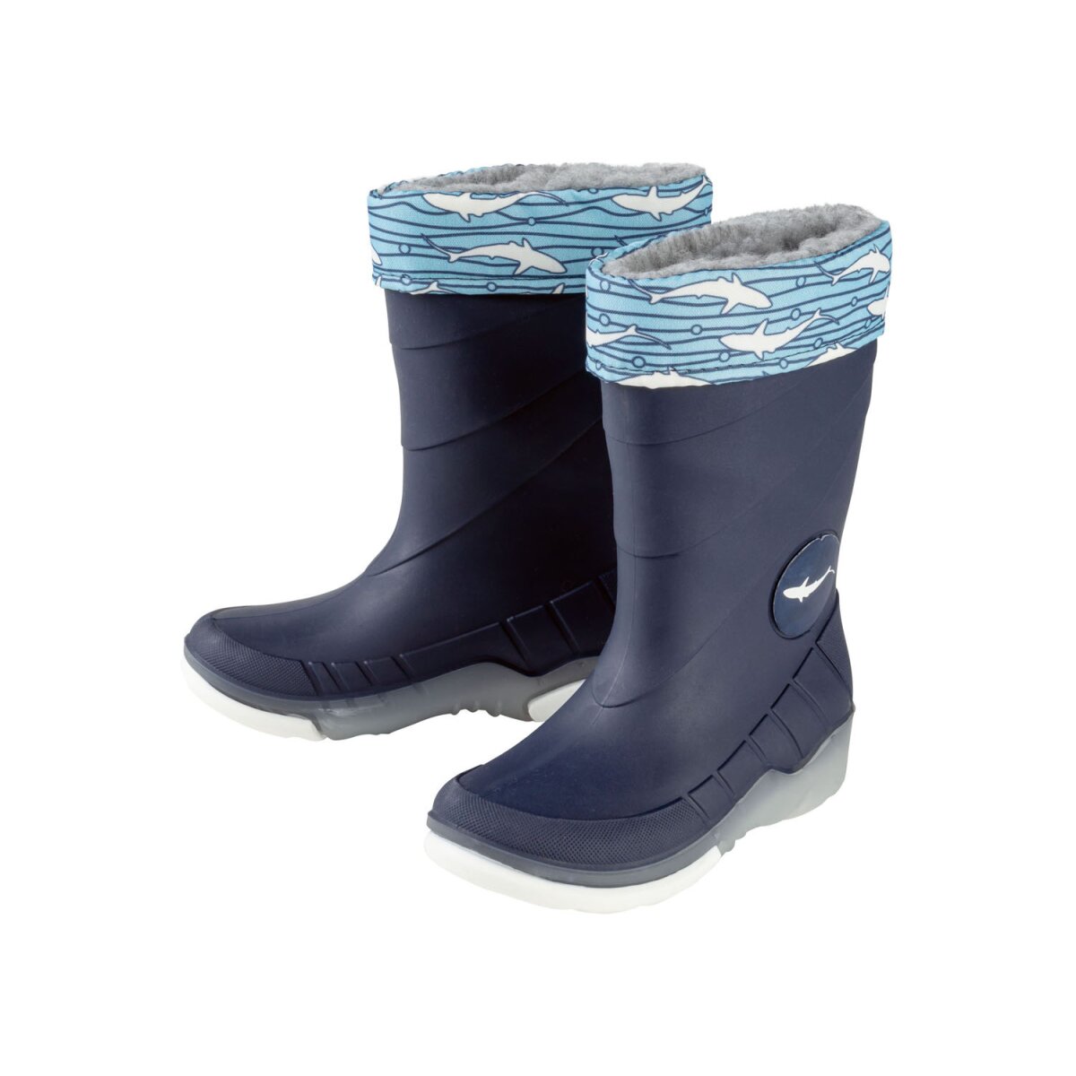 lupilu Kalosze chłopięce z fajnym migającym efektem (granatowy, 24/25) lupilu Kalosze chłopięce z fajnym migającym efektem (granatowy, 24/25)