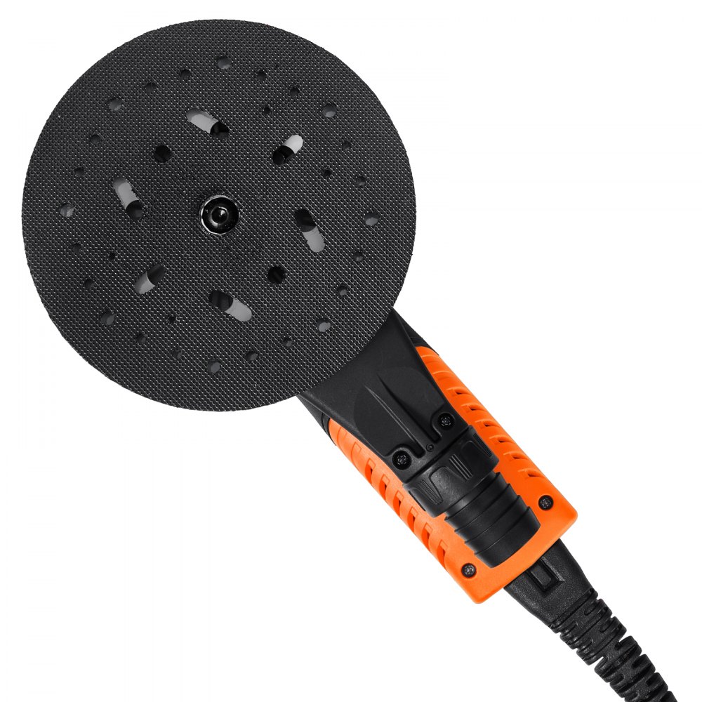 Exzenterschleifer, 152 mm bürstenloser elektrischer Exzenterschleifer, 350 W, 6 variable Geschwindigkeiten, mit 10 Schleifpapieren, staubdichtem Anschluss und Schlauch, zum Holzschleifen Exzenterschleifer, 152 mm bürstenloser elektrischer Exzenterschleifer, 350 W, 6 variable Geschwindigkeiten, mit 10 Schleifpapieren, staubdichtem Anschluss und Schlauch, zum Holzschleifen
