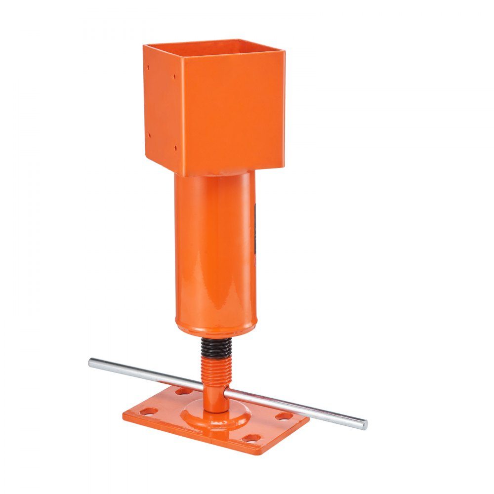 Schraubbockpfosten, 4" x 4", Höhenbereich 13,2" bis 18,7", maximale Belastung 24.700 Pfund, verstellbarer Bock, temporärer Bock zum Nivellieren von Häusern, Stützbalken für Böden, Kriechkeller