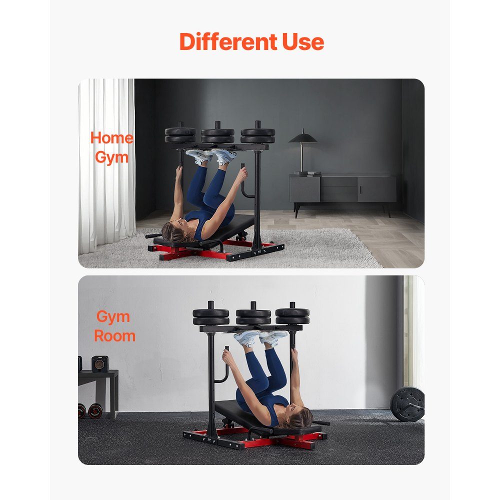 Vertical Leg Press, Dedicated Lower Body Home Fitness Equipment, Carbon Steel Training Equipment, Adjustable Leg Strength Training for High Intensity Pressing, 500lbs Load Capacity