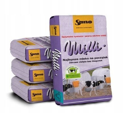 Mleko SANO Milli NON_GMO dla cieląt 25 kg