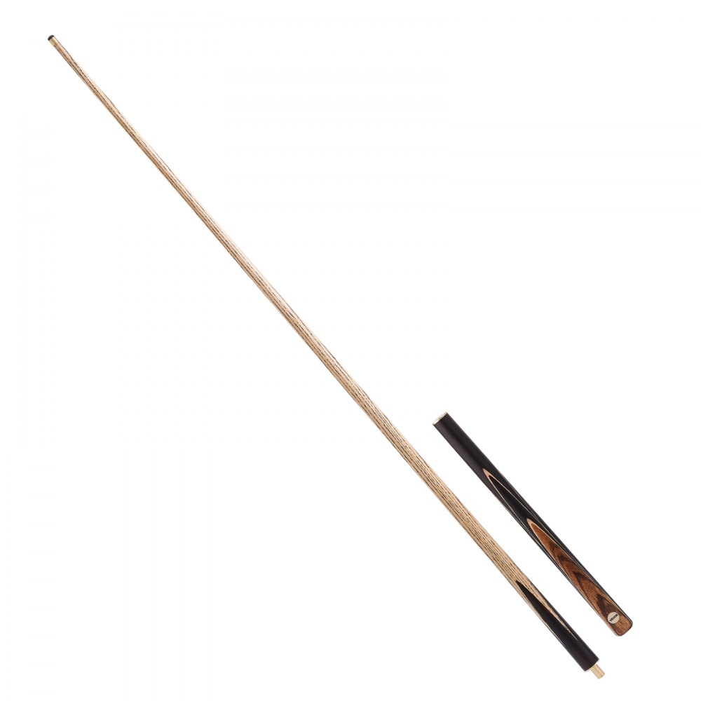Snookerkeu poolkeu (1447,8 mm/540 g) met verlengstang en leren punt, aluminium behuizing en handdoek, biljartkeu, geschikt voor professionele pooltafels, bars, thuis, op kantoor