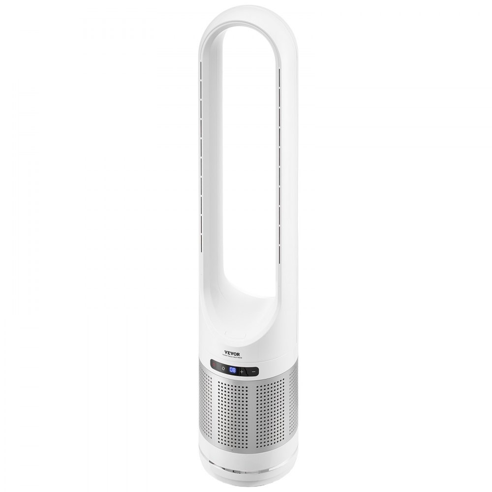 Torenventilator zonder blad, snelle ventilator op voetstuk van 4,7 m/s, 80° oscillerende ventilatoren met 8 snelheden, timer van 8 uur, H13 HEPA-filtering, afstandsbediening en luchtzuiveringsmodus Torenventilator zonder blad, snelle ventilator op voetstuk van 4,7 m/s, 80° oscillerende ventilatoren met 8 snelheden, timer van 8 uur, H13 HEPA-filtering, afstandsbediening en luchtzuiveringsmodus