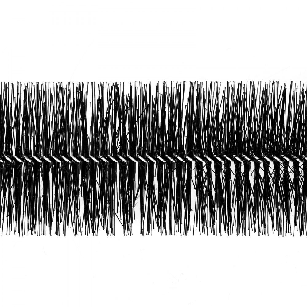 Dachrinnenschutzbürste mit 96,5 cm langen Borsten, 11 cm (Durchmesser), Dachrinnenbürste, Laubschutz, passend für 1/2 Zoll Dachrinnen, Dachrinnenbürste aus verzinktem Stahldraht