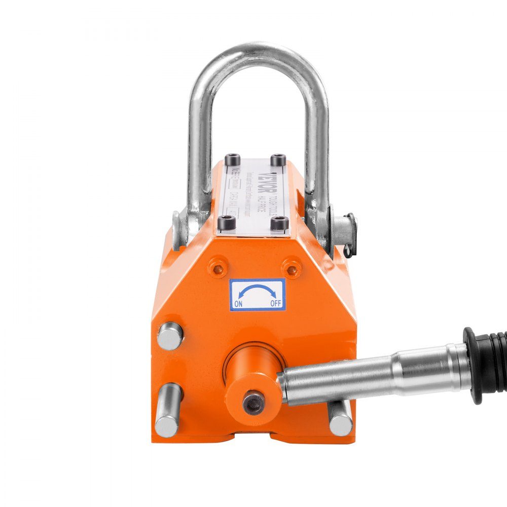 Magnetic Lifter, 400kg Pulling Force, 2.5 Safety Factor, Neodymium and Steel, Load Lifting Magnet with Release, Permanent Load Lifting Magnets, Heavy Duty Magnet for Lifting, Shop Crane, Block, Board