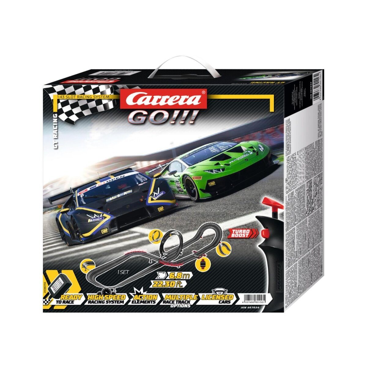Carrera GO!!! 1:43 Slot Racing System (Autorennstrecke – GT Racing) gut