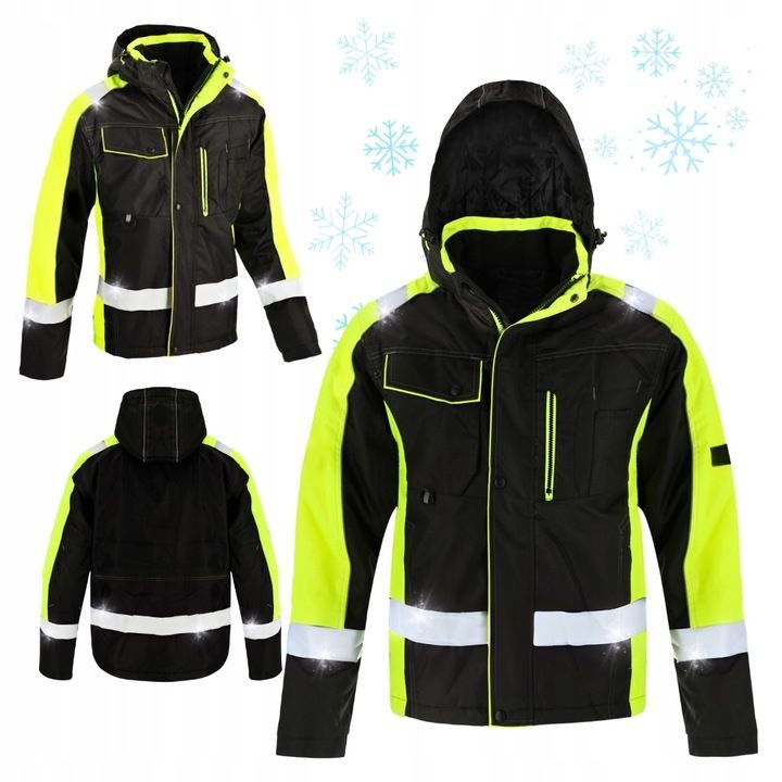 Winterwerkjas – waterdicht, reflecterend en Ocieplana