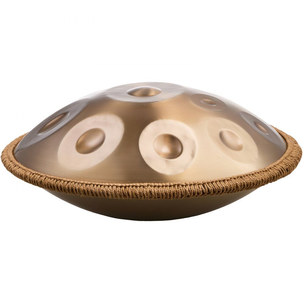 Handpan, 55cm, 12 Notes, D Minor Hand Drum, Drum Instrument with Mallets, 440Hz Handpan Stand and Carry Bag, Healing Steel Sound Drum, Percussion Instruments for Adults and Beginners
