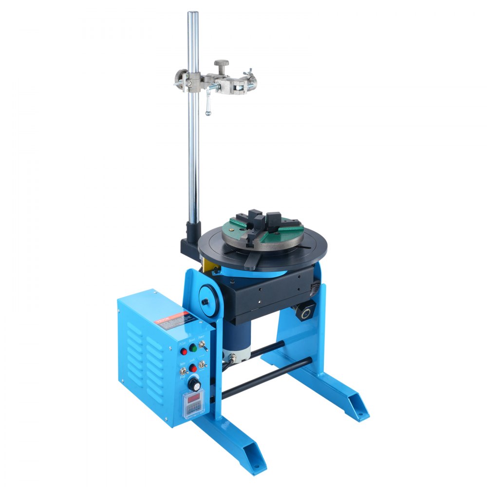 Lasdraaitafel 80 W laspositioneerder 1-12 rpm manipulator 30 kg (horizontaal)/15 kg (verticaal) draaitafel 0-90° kantelhoek KD200 drieklauwplaat voor snijden, slijpen, monteren Lasdraaitafel 80 W laspositioneerder 1-12 rpm manipulator 30 kg (horizontaal)/15 kg (verticaal) draaitafel 0-90° kantelhoek KD200 drieklauwplaat voor snijden, slijpen, monteren