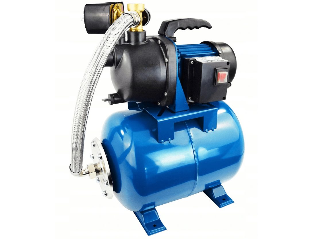 Hauswasserwerk 1000Watt Komplettset 24l Tank