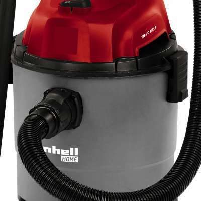 Einhell Nass- und Trockensauger TC-VC 1815 (1.250 W, 15 L, Blasanschluss, Zubehörhalter, inkl. Kombidüse für Teppiche/Glattböden, Fugendüse, Kunststoffschlauch 1,5 m, 3-teiliges Kunststoffrohr, Schaumstofffilter)
