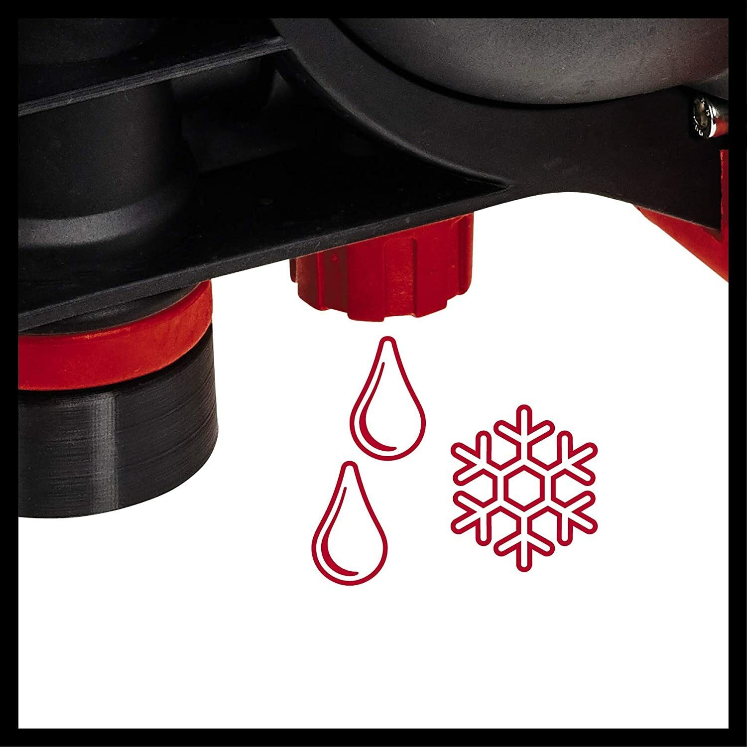 Einhell tuinpomp GE-GP 1246 N FS (1.200 watt, 4.600 l/u, 5 bar leveringsdruk, watervul-/vervuilings-/zuigindicator, droogloopbeveiliging, verbranding/thermische beveiliging, doorstroomsensor met LED, terugslagklep)