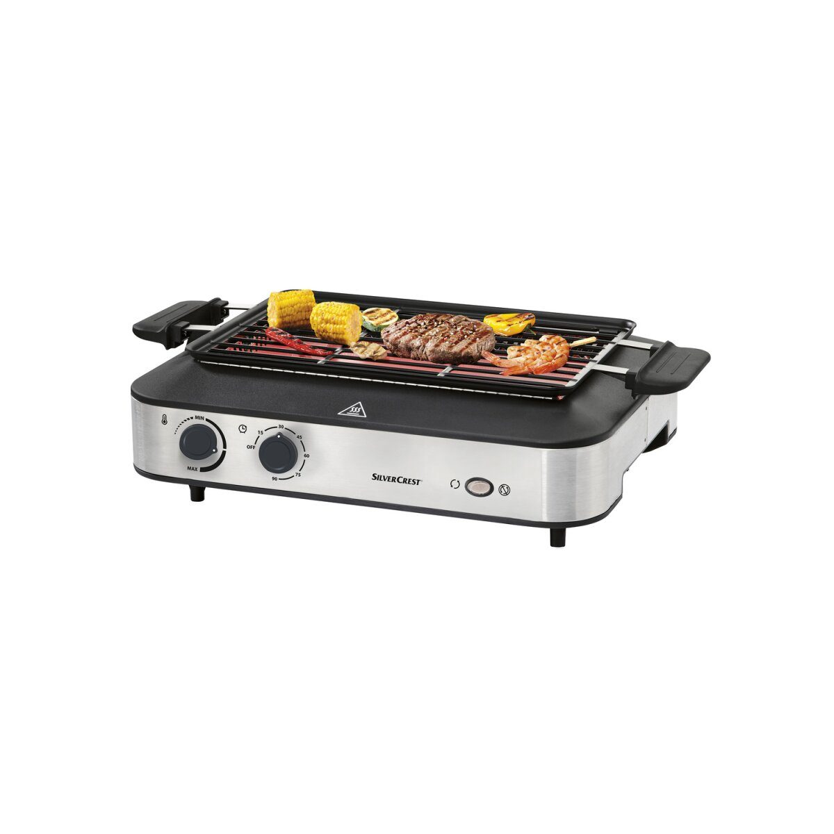 SILVERCREST® KITCHEN TOOLS Multifunktionsgrill SMEG 1600 A1, mit Kebabfunktion