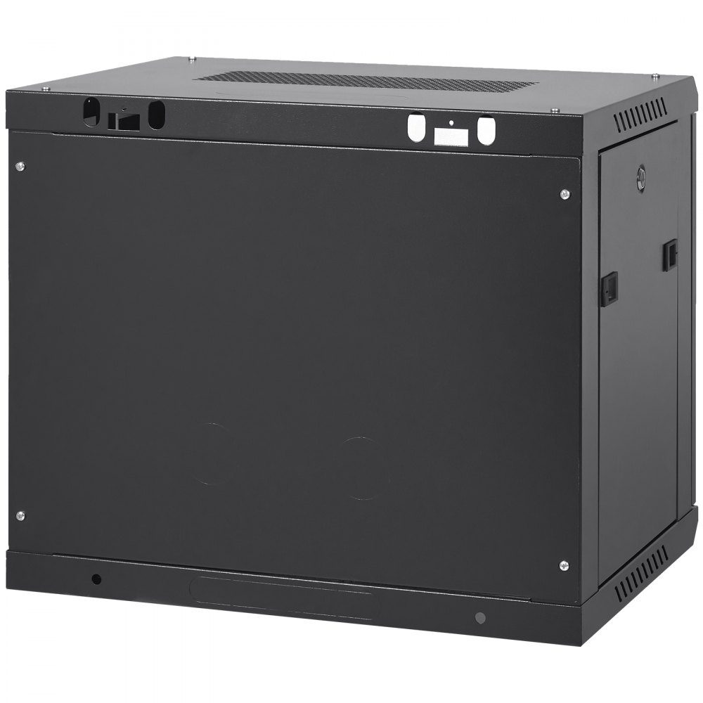 9U Wall Mount Network Server Rack Cabinet 60x45x50cm 156" Deep Door Lock