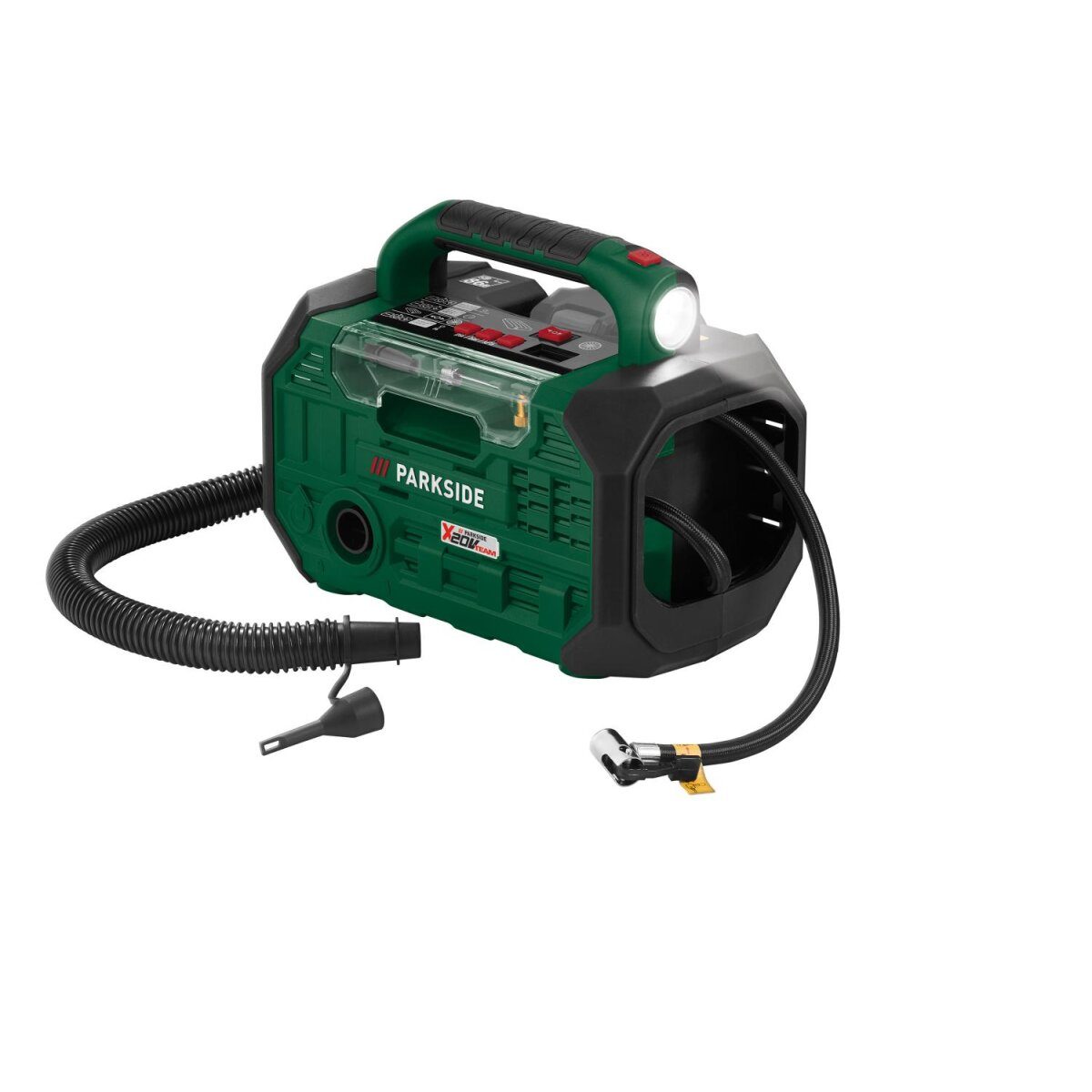 PARKSIDE® 20 V Akku-Kompressor und Luftpumpe »PKA 20-Li D3«, gut ohne Akku und Ladegerät
