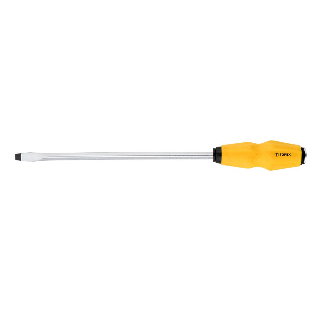 Slotted screwdriver for punching