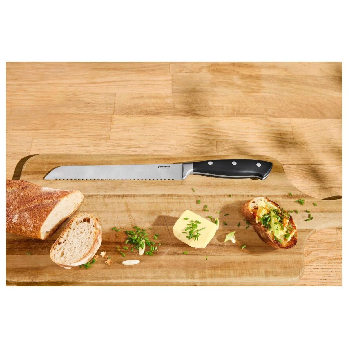 SILVERCREST® bread knife / boning knife / sharpening steel