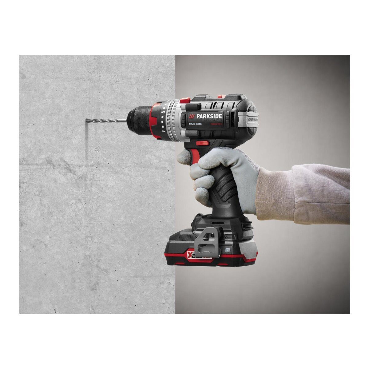 PARKSIDE PERFORMANCE® 20 V cordless impact drill set “PSBSAP 20-Li D4”, with battery and charger