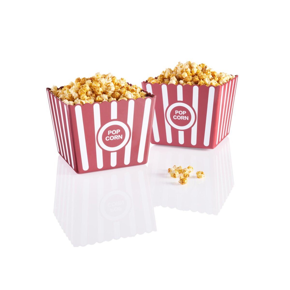 LIVARNO Home Retro Popcorn/Beverage Container (Set of 2 Large Popcorn Containers)