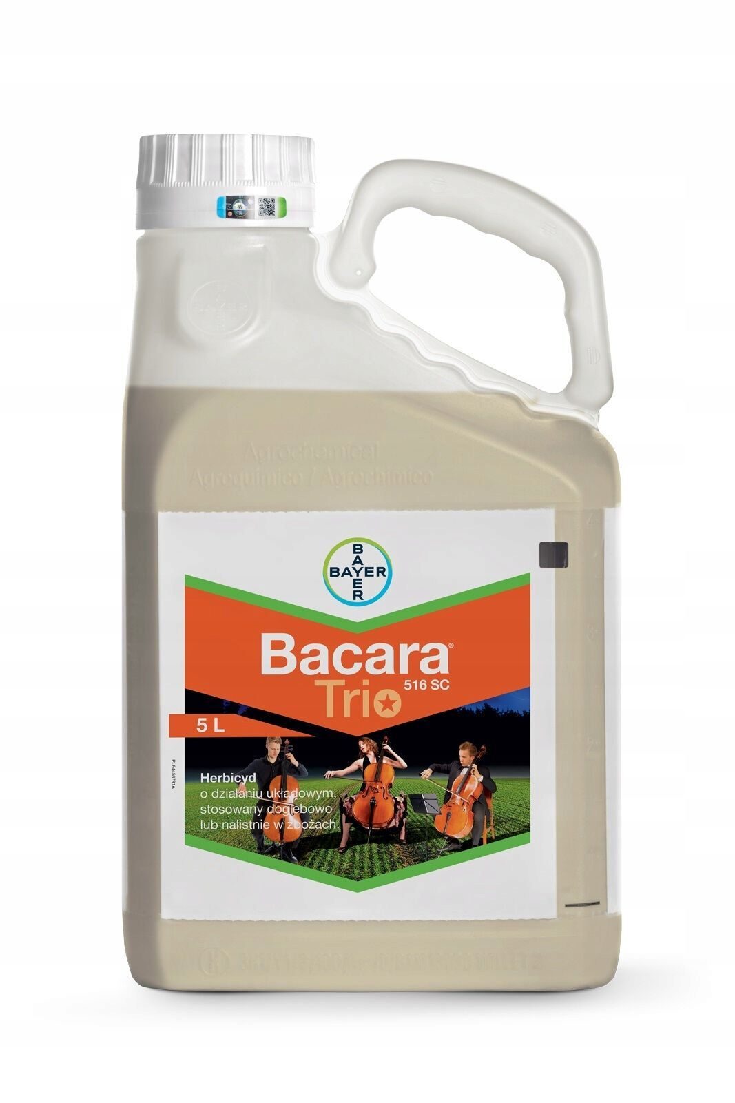 BACARA TRIO 516 SC 5l onkruid in het graan 11ha