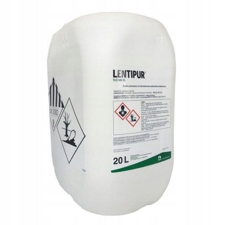 Lentipur 500SC 20 L against weed seeds