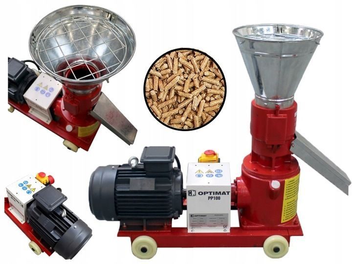 Presse à briquettes électrique PELLET GUIDE GRANULAR MACHINE 3kW 100 kg/h
