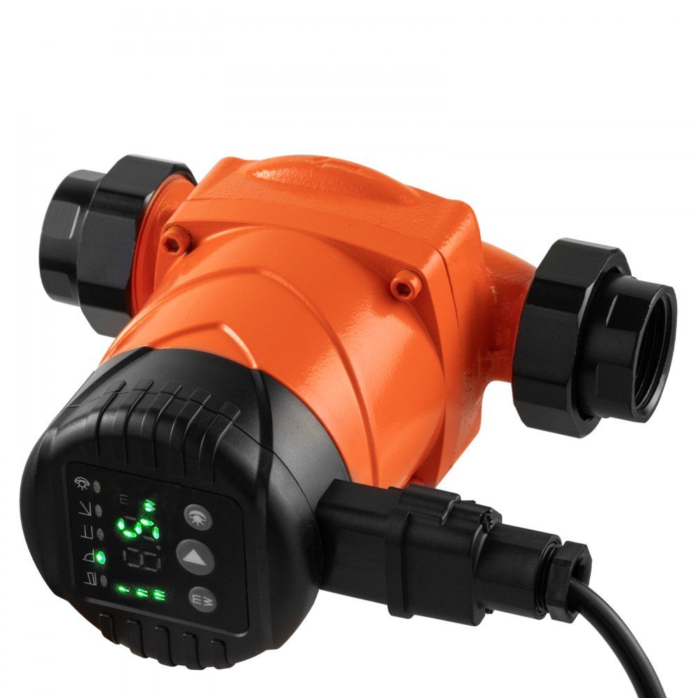 LPS25-4BP/130 Circulation Pump, Cast Iron Circulation Pump, 42L/min, 4m Maximum Head, Hot Water Circulation, Threaded Connection, Check Valve, Quiet Operation, for Home Heating System
