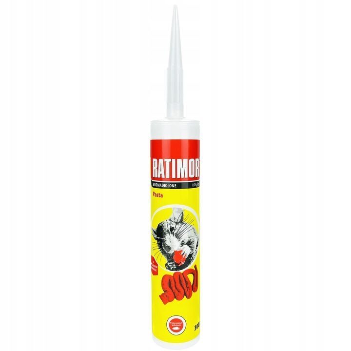 2x Rattenköder Mause & Rattenköder Set - Hochwirksames Rattengift Ratimor Paste Tube - Effektive Nagetierbekämpfung