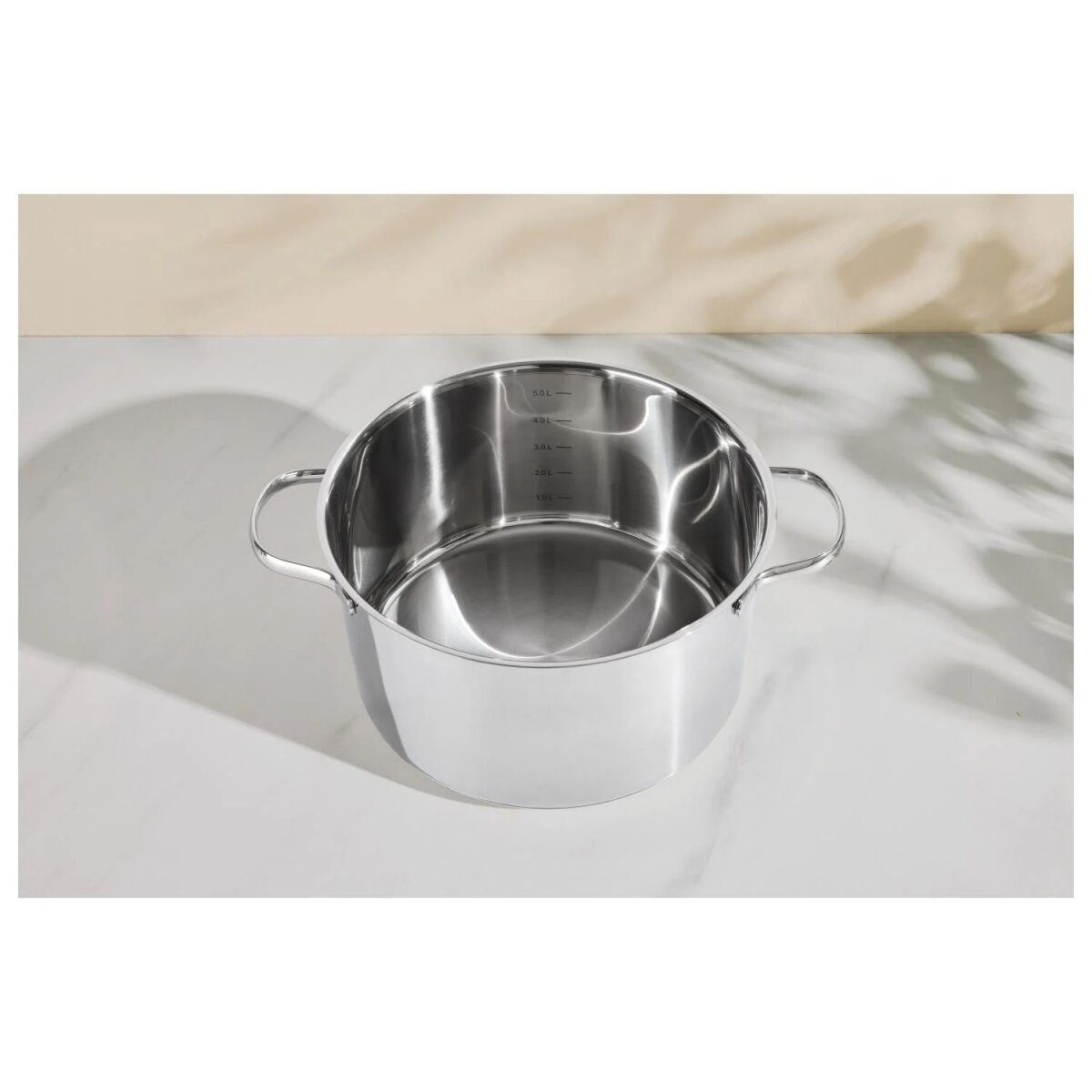 SILVERCREST® Premium-Edelstahltopf, Ø 24 cm